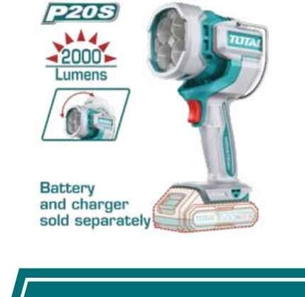 LÁMPARA DE TRABAJO A BATERIA 20V