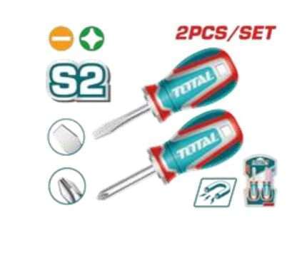 DESTORNILLADORES CORTOS SL6.5 Y PH2 (2 PZS) - S2