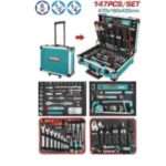 MALETIN DE HERRAMIENTAS CON RUEDAS (147 PZS)
