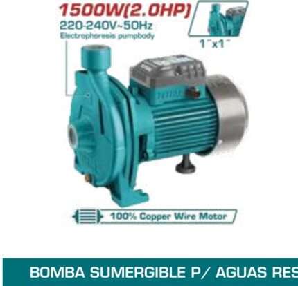 BOMBA DE AGUA CENTRIFUGA 2HP