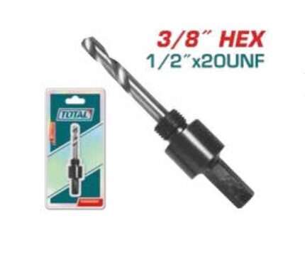EJE PARA MECHAS COPAS 14 A 30MM (VASTAGO DE 9.5MM)