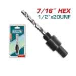 EJE PARA MECHAS COPAS 14 A 30MM (VASTAGO DE 11MM)