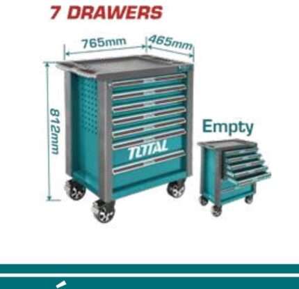 GABINETE PARA HERRAMIENTAS 81CM 7 CAJONES