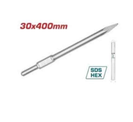 CINCEL PUNTIAGUDO SDS HEX 30X400MM