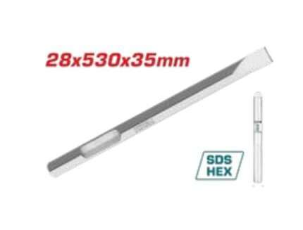 CINCEL PLANO SDS HEX 28X35X520MM