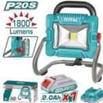 PROYECTOR LED PORTATIL A BATERIA 20V 1800LM - BAT/CAR