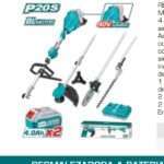 KIT BORDEADORA, MOTOSIERRA Y CORTASETOS A BAT. 20V BL - 2BAT/2CAR