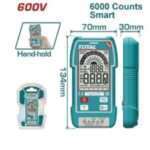MULTIMETRO DIGITAL CAT III 600V (6000 CUENTAS)