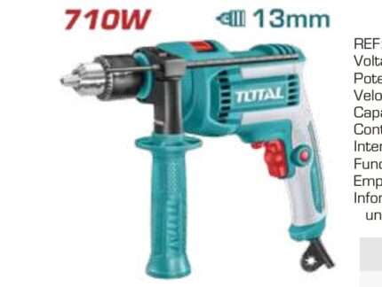 TALADRO PERCUTOR 710W 13MM (MANDRIL METALICO)