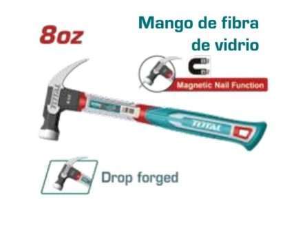 MARTILLO CARPINTERO (UÑA) MAGNETICO 220GR.