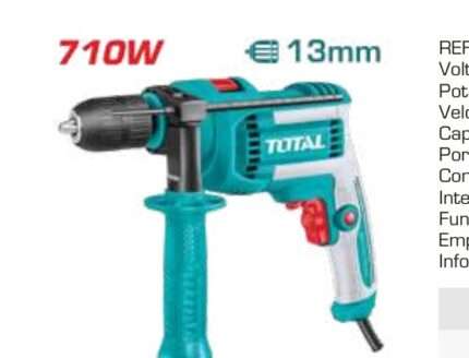TALADRO PERCUTOR 710W 13MM