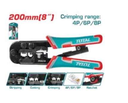 CRIMPADORA MODULAR 200MM (4P, 6P, 8P)
