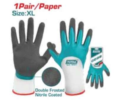 GUANTES DE NITRILO TEXTURIZADO XL