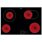 ANAFE WHIRLPOOL ELECT WDF77DIM VITROCERAMICO 77CM