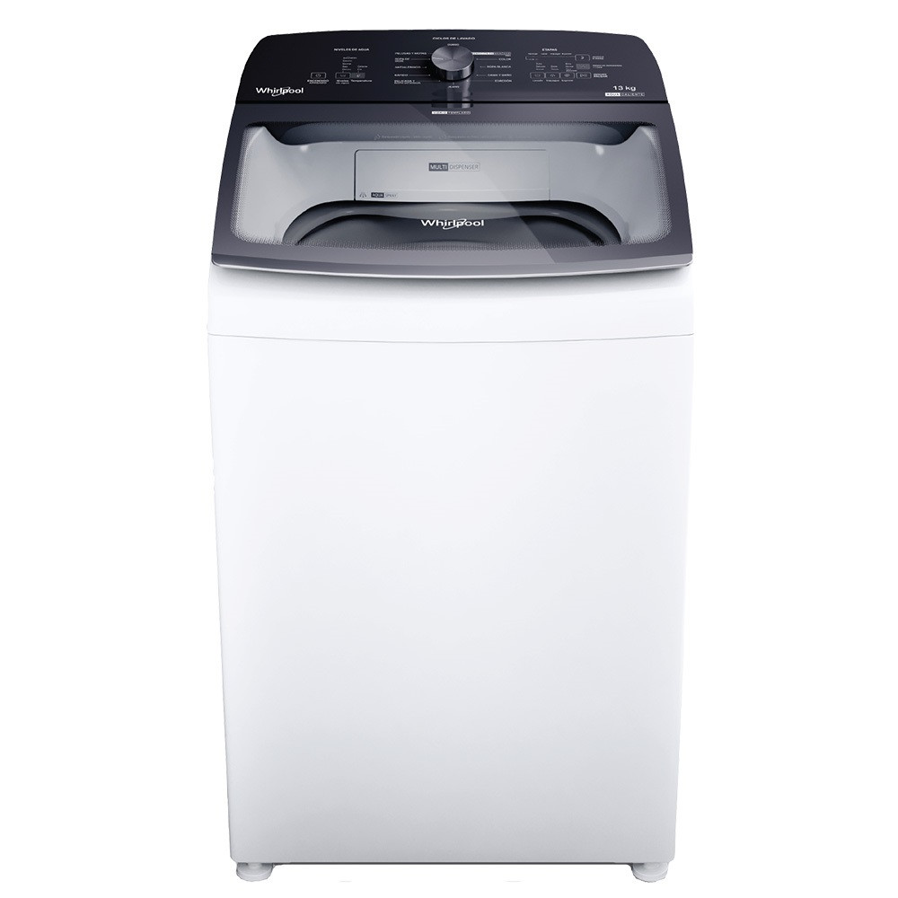 3338.jpg LAVARROPAS WHIRLPOOL WWH13AB 13KG CARGA SUP BLANCO 750RPM C/ AGUA CALIE - Imagen 1