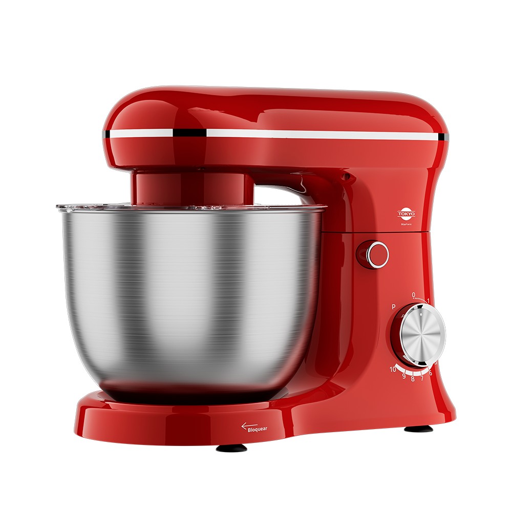 3511.jpg BATIDORA PLANETARIA MAXFORCE TOKYO ROJA 10 VEL BOWL INOX 5LT 1500W - Imagen 1