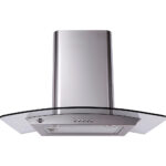 CAMPANA VIDRIO CURVO INOX TOKYO CURVED60 4H