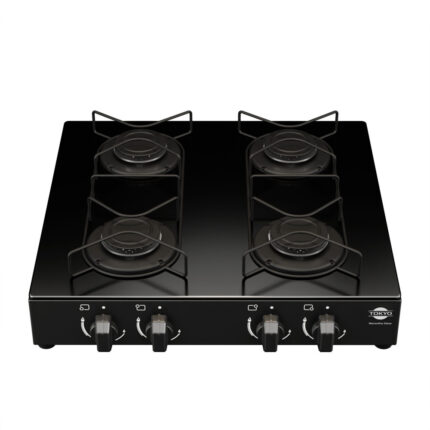 COCINA A GAS DE MESAGLASS TOKYO MARAVILHA 4H NEGRO