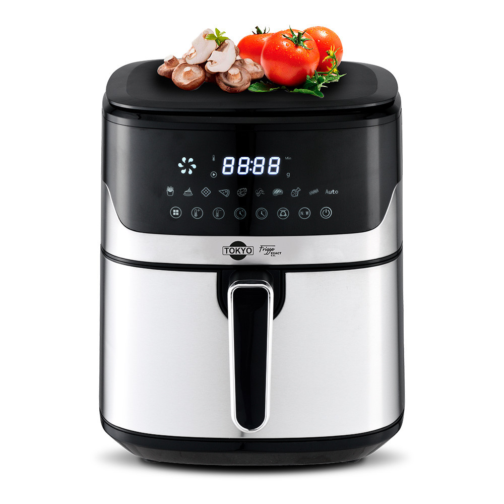 3564.jpg AIR FRYER TOKYO 2 EN 1 FRIGGE EXACT 6,5L C/BALANZA SUPERIOR 200°C 1600W - Imagen 1