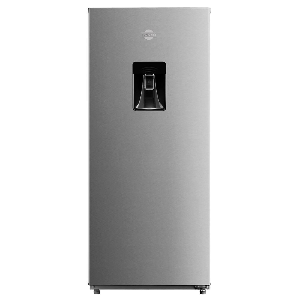 3569.jpg HELADERA TOKYO 280 INOX 1PUERTA FRIO HUMEDO C/DISP. - Image 1