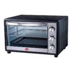 HORNO ELECTRICO TOKYO BASIC 46LTS NEGRO 250°C 1REJ/1BAND/1AGARRADERA C/CONV
