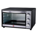 HORNO ELECTRICO TOKYO LISTO PLUS 66LTS NEGRO 2REJ/1BAND/1REC.MIG./1AGARRAD.+SELE