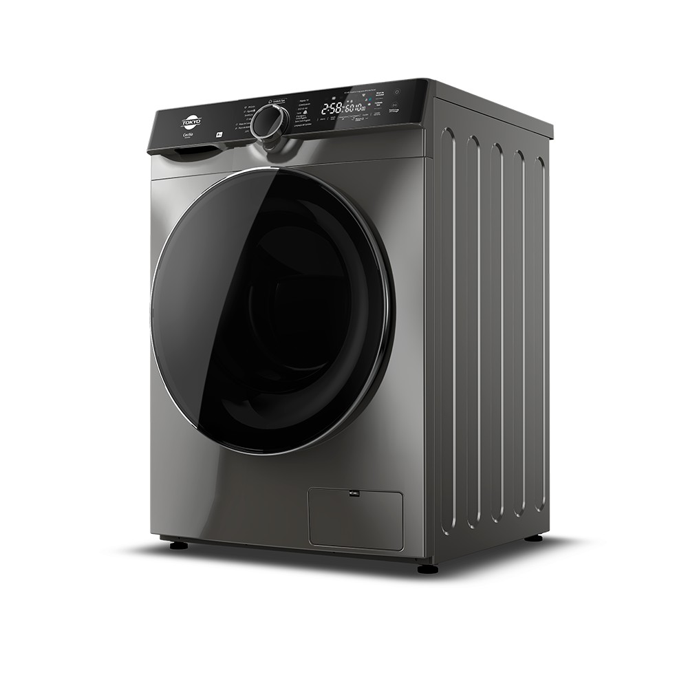3592.jpg LAVARROPAS AUTOMATICA TOKYO CECILIA 8KG TOUCH INVERTER GRIS1400RPM - Imagen 1