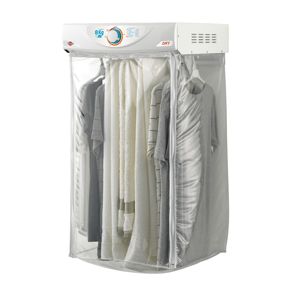 3624.jpg SECARROPAS COLGANTE TOKYO DRY 8KGS CON 9 ESPACIOS PARA COLGAR 65°C + ANTIARRUGAS - Imagen 1