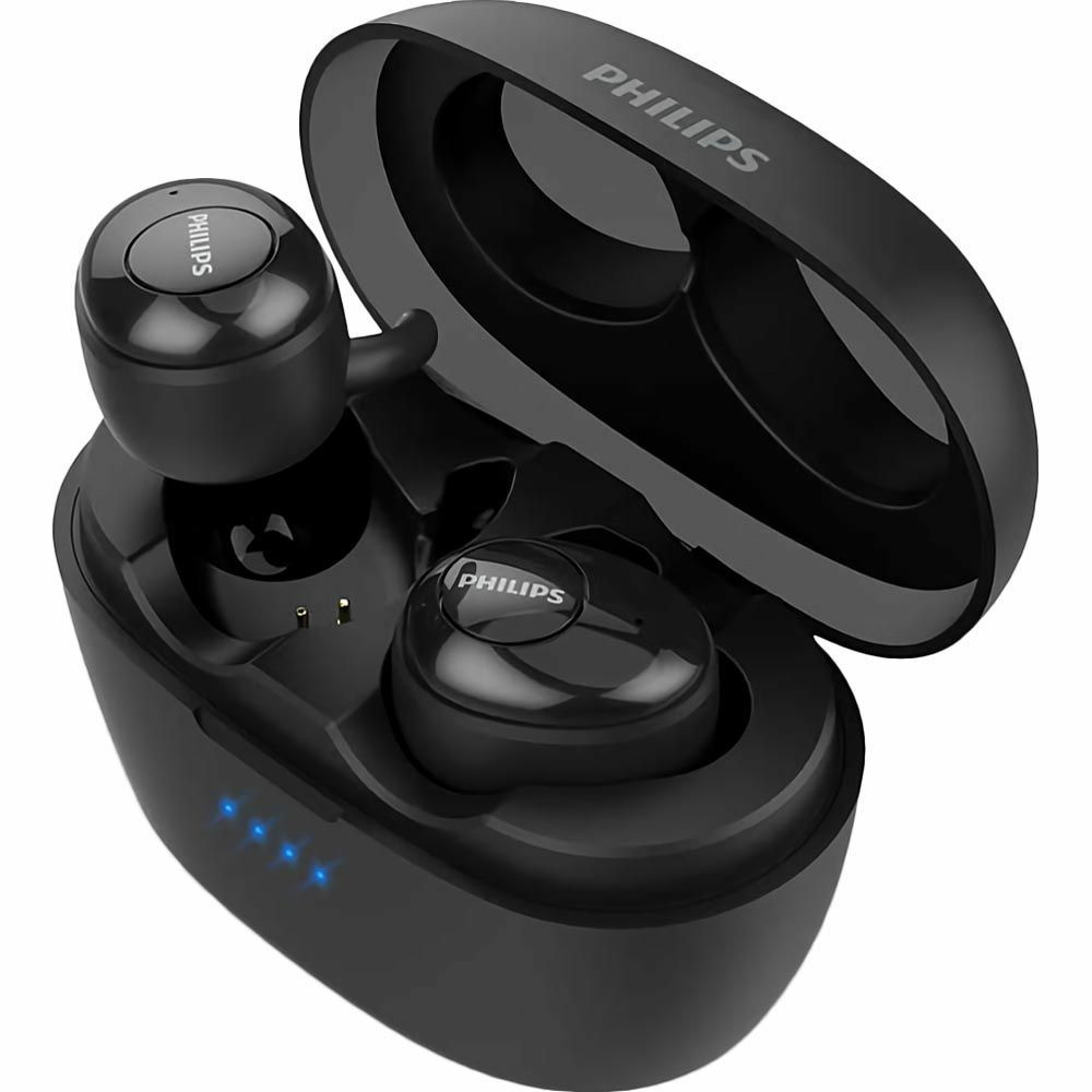 3703.jpg AURICULAR PHILIPS IN EAR SHB2505BK/10 NEGRO, MIC, BT, 15HS BAT. - Imagen 1