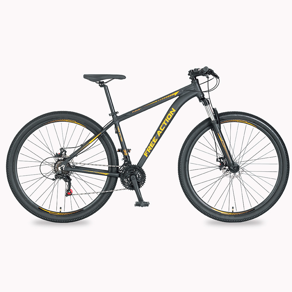 3723.jpg BIC FREE AC ARO 29 ALUM 21V MASC FLEXUS 3.0 DISK BRAKE GRAFITO/NARANJA - Image 1