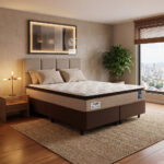 SOMMIER NOGAL PACIFIC QUEEN 158X198 COLOR MARRON HNOPAM158X198BGA