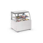 VITRINA CAJA PLATINUM ECOSILKON MOD CPSTP1000 INOX 1MT