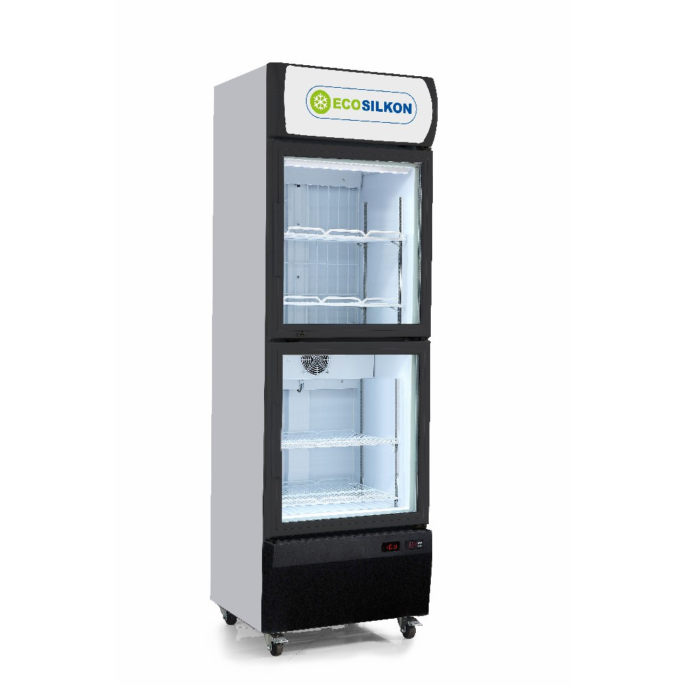 3797.jpg VISICOOLER ECOSILKON DOBLE PUERTA INDEPENDIENTE P/BEBIDAS 156 L /143 - Imagen 1