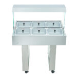 BUFETERA EDANCA BBMM-06-220V 6 CUBAS CALIENTES