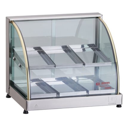 EXHIBIDOR TERMICO MOD EO4 CURVA PRATA 4B 220V 50 HZ EDANCA