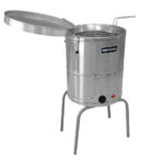 FREIDORA ELECTRICA METVISA-FIE 23LTS ACEITE Y 15LTS AGUA 8000W
