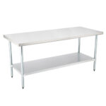 MESA DE TRABAJO TOKYO IND. MOD BV700-180A 1.8*0.7*0.85MTS C/ESTANTE INFERIOR S/ RESPALDO